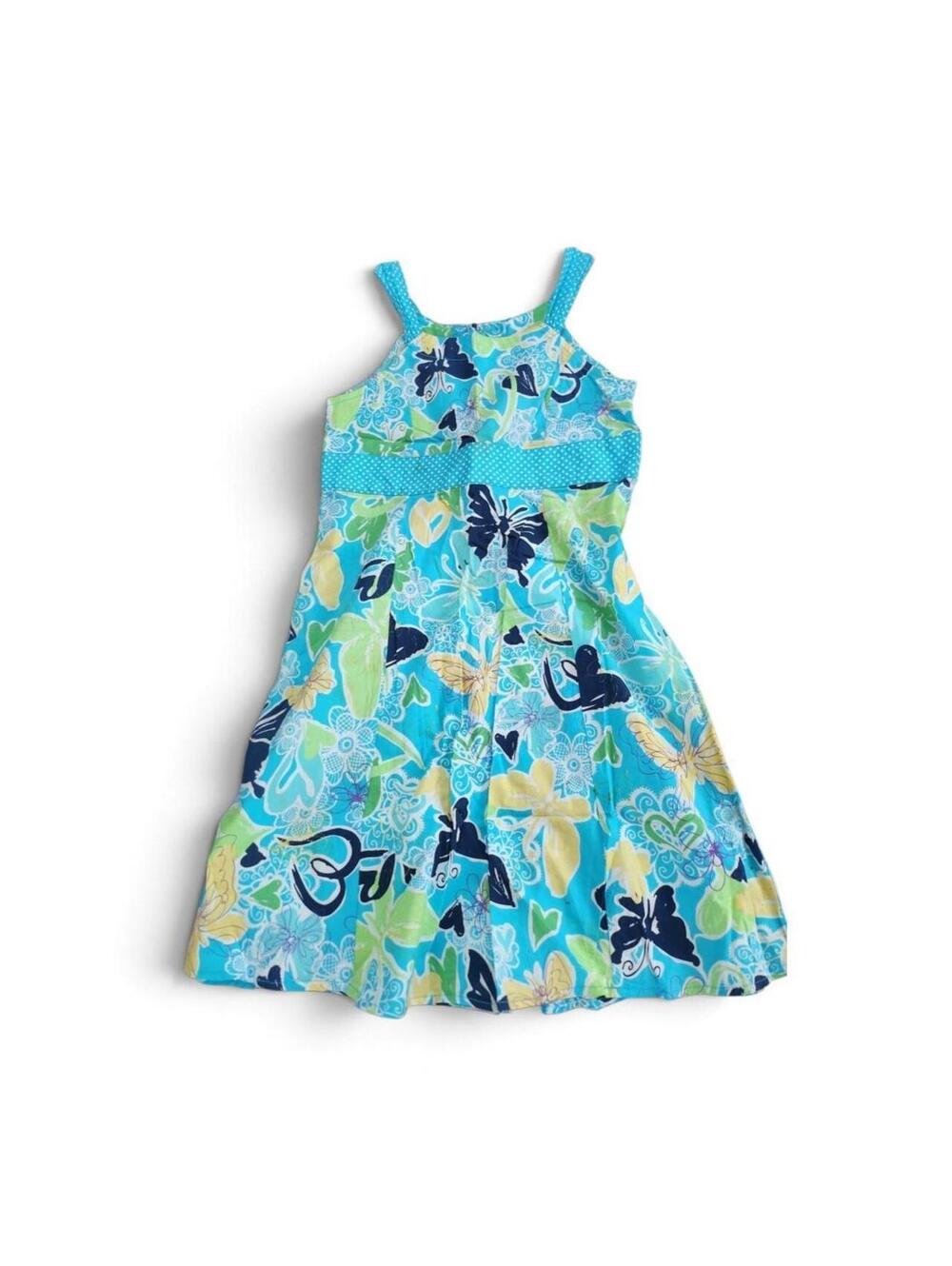 George Kid's Multi and Blue Dress